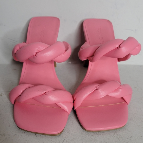 Open Edit Remmy Twist Sandals SZ 6.5 - Picture 2 of 6